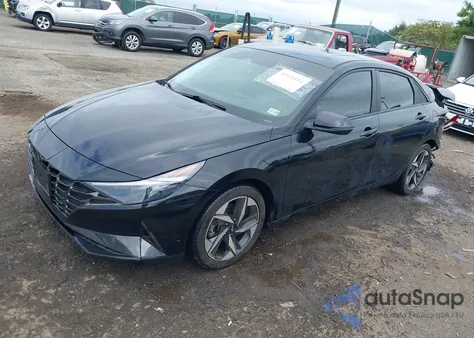 2023 Hyundai Elantra Limited from USA, damaged, VIN KMHLP4AG3PU384687